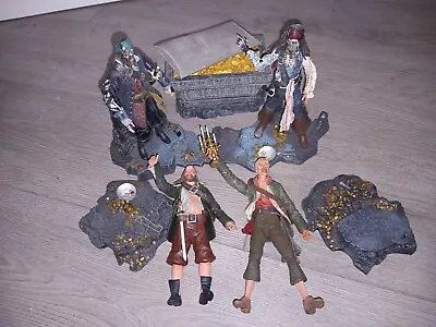 Buy NECA Pirates Of The Caribbean Curse Of The Black Pearl Figures • 120£