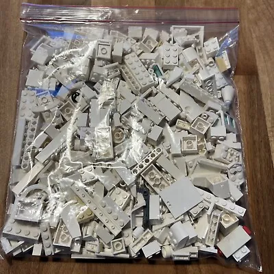 Buy 500g Bag Of Lego Mixed Bricks & Parts White • 10£