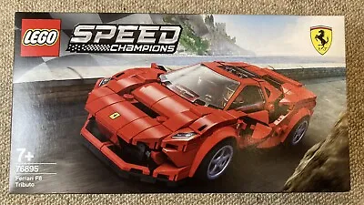 Buy LEGO SPEED CHAMPIONS: Ferrari F8 Tributo (76895) Retired Unopened • 32£