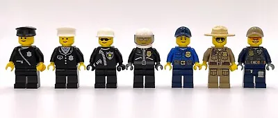 Buy LEGO City - 7 X Police Minifigures - Progression Vintage - Modern - Collectible • 4.99£