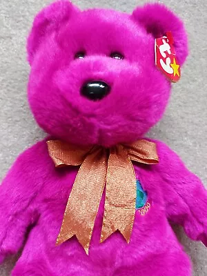 Buy Ty Beanie Babies Original Collection Rare Millennium Soft Plus Bear 2000 NWT  • 18£