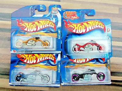 Buy Hotwheels Blast Lane X 4 - Blue, Gold, Red  & Black - New In  Packages-- 4 Off • 11.99£