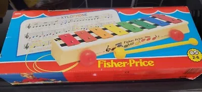 Buy Fisherprice, Pull A Tune Xylophone, Vintage • 9.95£