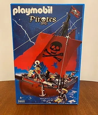 Buy Playmobil Pirates: Red Corsair Pirate Ship (3900) - New & Sealed • 49£