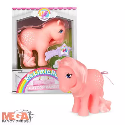Buy My Little Pony Cotton Candy Retro Horse 40th Anniversary Collectible Unicorn Kid • 11.99£