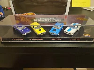 Buy Hot Wheels Collectibles 30th Anniversary Of '70 Muscle Cars Set Of 4 1999  • 49.99£