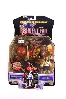 Buy Toy Biz 44156 Resident Evil 2 William Birkin & Sherry Action Figures 1998 NEW • 154.69£