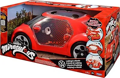 Buy Miraculous Tales Of Ladybug & Cat Noir Volkswagen E-Beetle Car With Fashion Doll • 64.99£