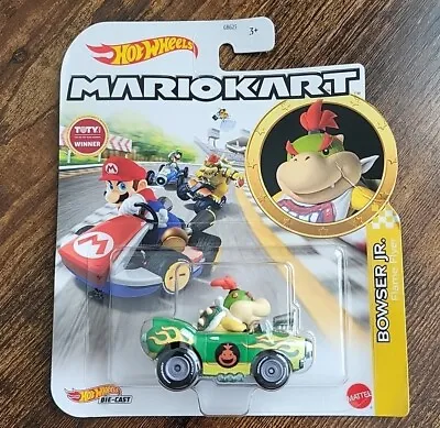 Buy Hot Wheels Mario Kart - Bowser Jr. In Flame Flyer • 14.99£