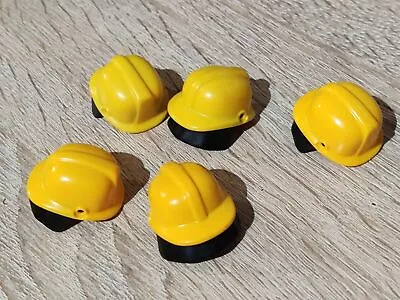 Buy Playmobil X5 Yellow Helmets Firefighters Firefighter Fire Truck Fire Station • 3.84£