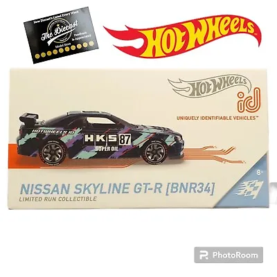 Buy HOT WHEELS Premium ID Nissan Skyline GTR BNR34 COMBINE POST #GC • 24.49£