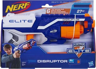 Buy Hasbro Nerf Elite - Disruptor Blaster With Darts • 21.95£