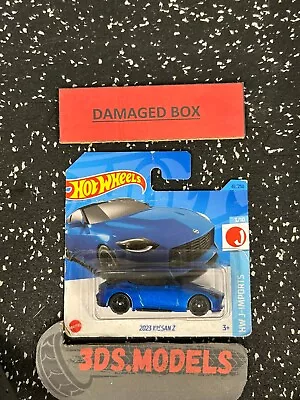 Buy DAMAGED CARD Hot Wheels 1:64 NISSAN Z BLUE • 2£