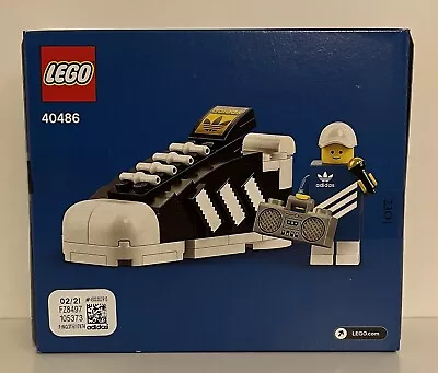 Buy LEGO 40486 Mini Adidas Originals Superstar - New & Sealed Excellent Condition • 27.99£