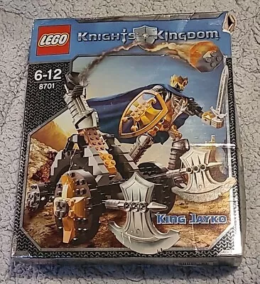 Buy Lego 8701 Knights Kingdom King Jayko Complete (Box Open W/ Contents Sealed) • 35£