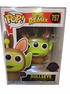 Buy Remix Alien As Bullseye Disney Pixar Toy Story Vinyl Figure Funko Pop 757 New • 9.95£