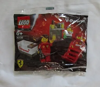 Buy LEGO 30196 Ferrari RACING SHELL F1  TEAM Play Set V-Power In Polybag • 8.95£