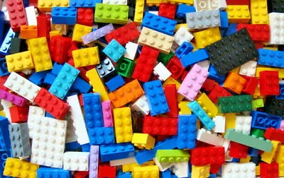 Buy LEGO Basic High/Flat Bricks Over 280 Piece Colorful Mixed • 9.55£