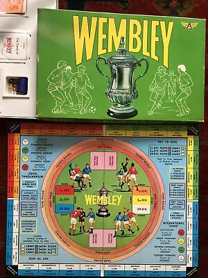 Buy Vintage 1960’s Edition Wembley Football Board Game By Ariel • 19.99£