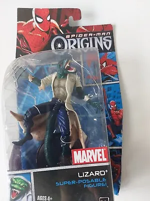 Buy Spiderman Origins - Lizard Super Posable Figure 2005 Marvel Hasbro  • 44.99£