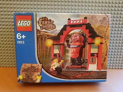 Buy LEGO ORIENT EXPEDITION / 7413 Passage Of Jun-Chi / Johnny Thunder✔Lion Dog✔ NEW✔ • 43.90£