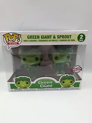 Buy Funko Pop! Ad Icons Green Giant #42 #43 Sprout 2 Pack Vinyl Action Figure   • 9.99£