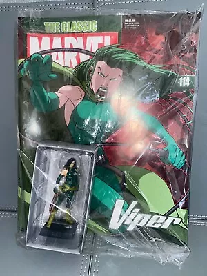 Buy Eaglemoss Marvel Classic Collection Viper No 114 Display Figure And Magazine • 9.99£