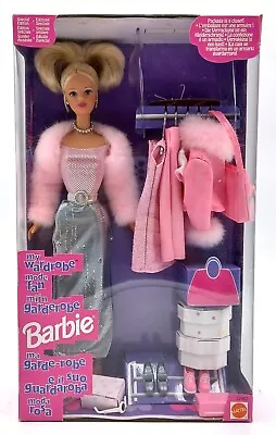 Buy 1999 My Wardrobe Barbie Doll With Pink Fashions / Fashion Fan / Mattel 22962, NrfB • 102.86£