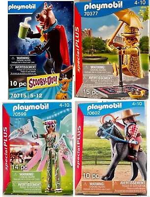 Buy Playmobil Figures/Sets, New, Sccoby-Doo, Cow Girl, Street Performer - Mutli Buy • 6.49£