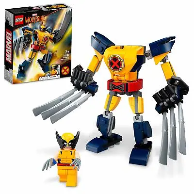Buy LEGO Wolverine Mech Armour Marvel X-Men Set 76202 New & Sealed FREE POST • 13.97£