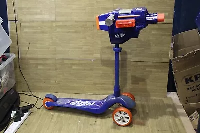 Buy NERF DUAL TRIGGER RAPID FIRE ACTION  BLASTER SCOOTER - Used Condition Working • 32.99£