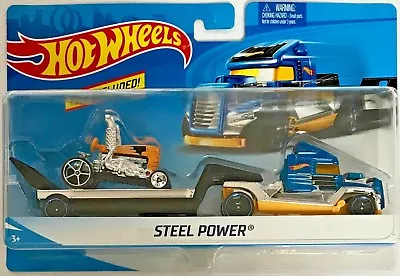 Buy Hot Wheels 2018 Super Rigs Steel Power W/vehicle Included #CGC18 1:64 Scale • 14.20£