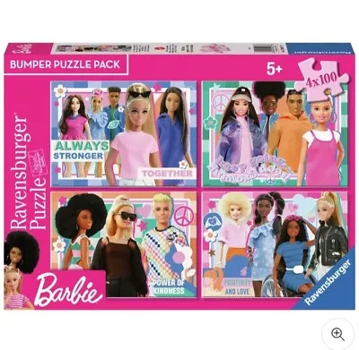 Buy Ravensburger Barbie Puzzle Pack 4x100 Piece Jigsaw Puzzles (PUZZLES MAY VARY) • 9.99£
