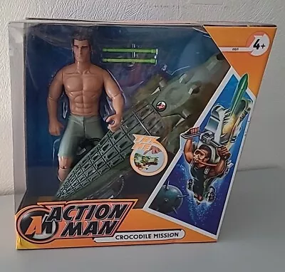 Buy Vintage Action Man CROCODILE MISSION Boxed Set Hasbro  • 69£