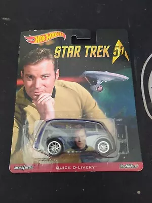Buy Brand New Star Trek 50 Years Hot Wheels Quick D-livery Star Trek • 5£