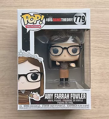 Buy Funko Pop The Big Bang Theory Amy Farrah Fowler #779 + Free Protector • 49.99£