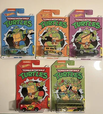 Buy Hot Wheels Teenage Mutant Ninja Turtles Set GDG83 • 20£