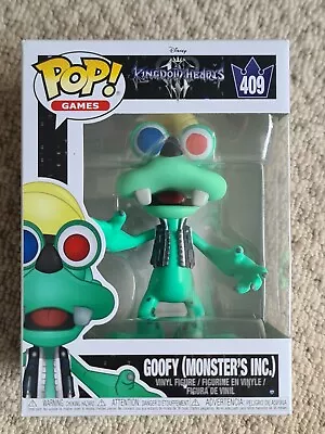 Buy Funko Pop! Disney Kingdom Hearts Goofy - Monsters Inc | 409 | Vinyl Figure | New • 12.95£