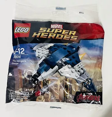 Buy LEGO Marvel Super Heroes The Avengers Quinjet 30304 Polybag New Sealed • 3.50£