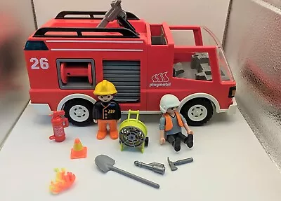 Buy Playmobil Fire Engine Vintage 1996 And 1990 #3880 • 15£