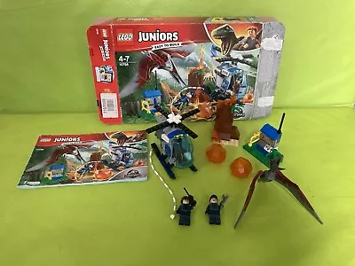 Buy LEGO Juniors Jurassic World (10756)- Pteranodon Escape -Complete W/ Instructions • 12.55£
