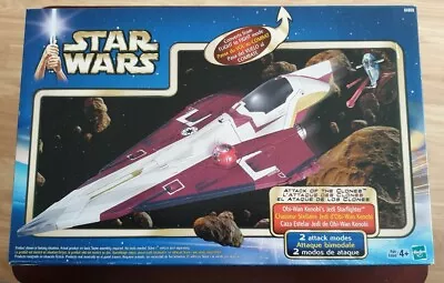 Buy Hasbro Star Wars Obi-Wan Kenobi's Jedi Starfighter BNIB Sealed Model Ref: 84869 • 44.99£