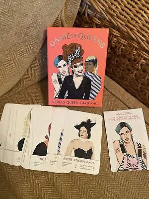 Buy Game Of Queens Drag Race Card Game Complete Great Condition, Hardly Used (b6) • 9.99£