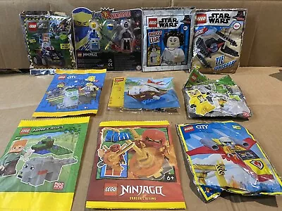 Buy Job Lot Wholesale Lego Sealed Poly Bags Mixed  Minecraft Ninjago StarWars - Toys • 22£