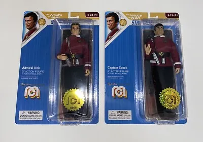 Buy Mego Star Trek The Wrath Of Khan Limited Edition Action Figures X2 (New Sealed) • 36.50£