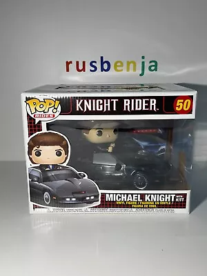 Buy Funko Pop! Movies Rides Knight Rider Michael Knight With Kitt #50 • 46.99£