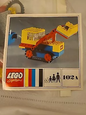 Buy Lego Vintage Front End Loader. Set No..102A . Complete. 1970s . • 20£