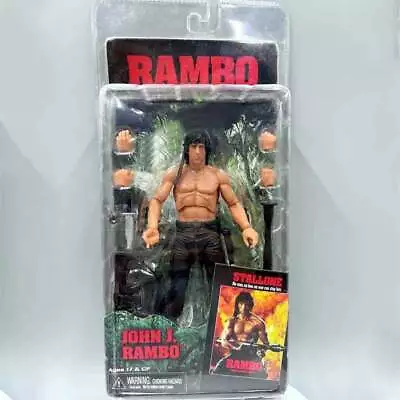 Buy NECA First Blood - John J. Rambo Survival Version 7  Action Figure Boxed Toys • 31.78£