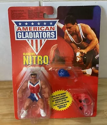 Buy American Gladiators Vintage Mattel NITRO Action Figure Sealed • 9.99£