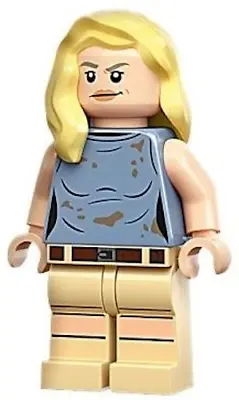 Buy LEGO Jurassic Park Minifigure Jw110 Dr. Ellie Sattler - Sand Blue Shirt (76961) • 8.99£
